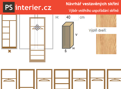Návrhář vestavěných skříní